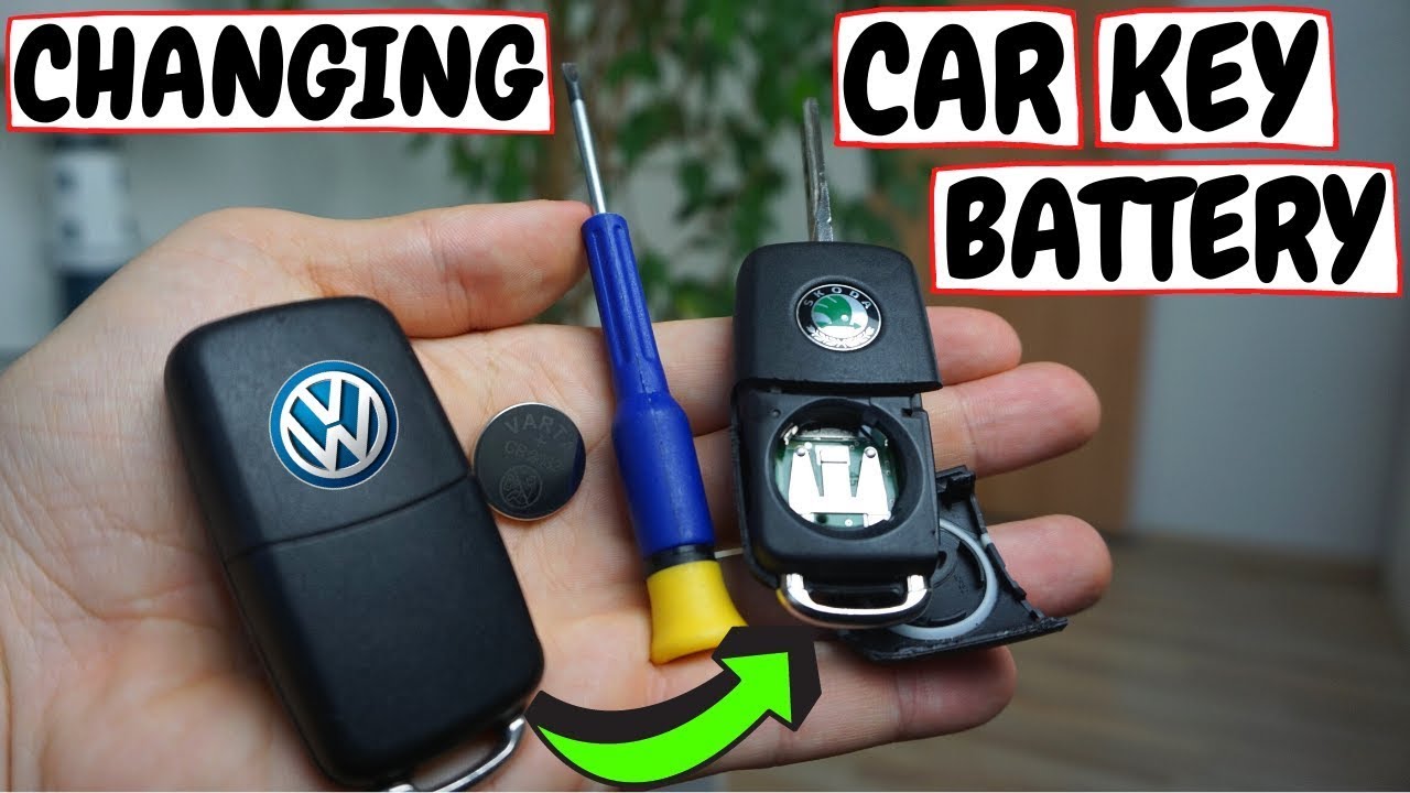  replace car key battery