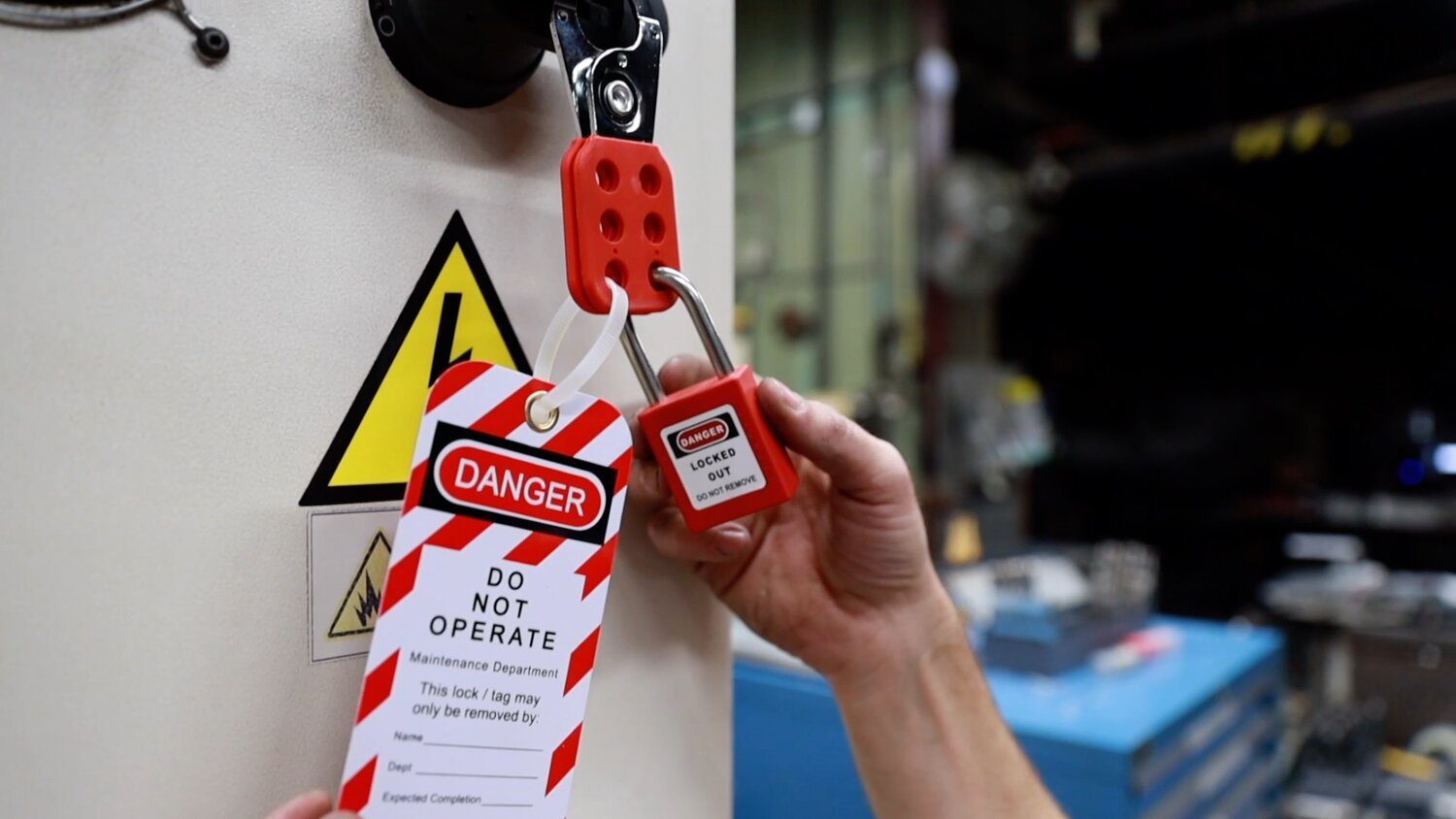  lockout tagout  